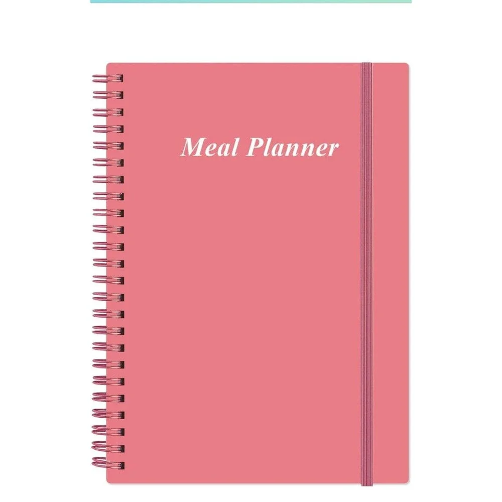 Meal Planner Weekly Meal Prep Nutrition Journal with Grocery List Weight Loss